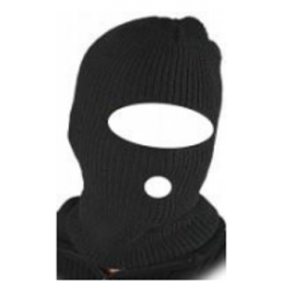 Helmet hat with 2 holes