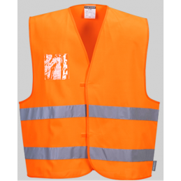 HI-VIS vest with Dual ID