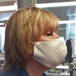 Sewn face mask