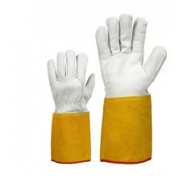 Cimdi metinātāju kazas ādas